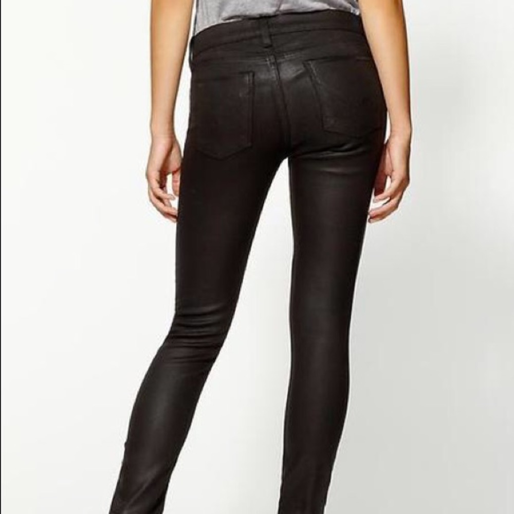 Hudson Black Wax Jeans